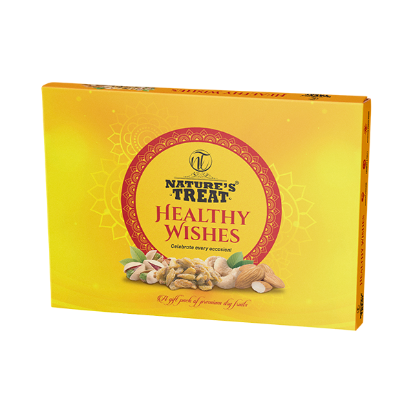 NT Healthy Wishes -  A gift pack of Premium Dry fruits